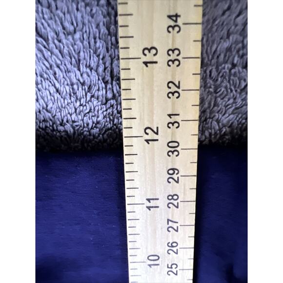 Chicos Weekends Ponte Knit Pull On Pants Size 6P Navy Blue Stretchy Tapered - Picture 9 of 10